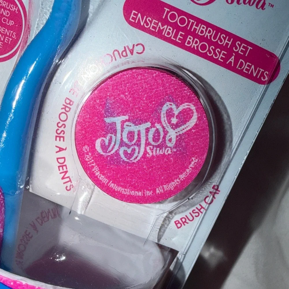 JoJo Siwa Blue Toothbrush and Colorful Cup Set‎